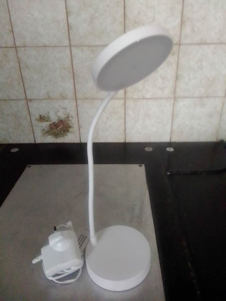 Habitat Mopsa LED Touch Desk Lamp - White