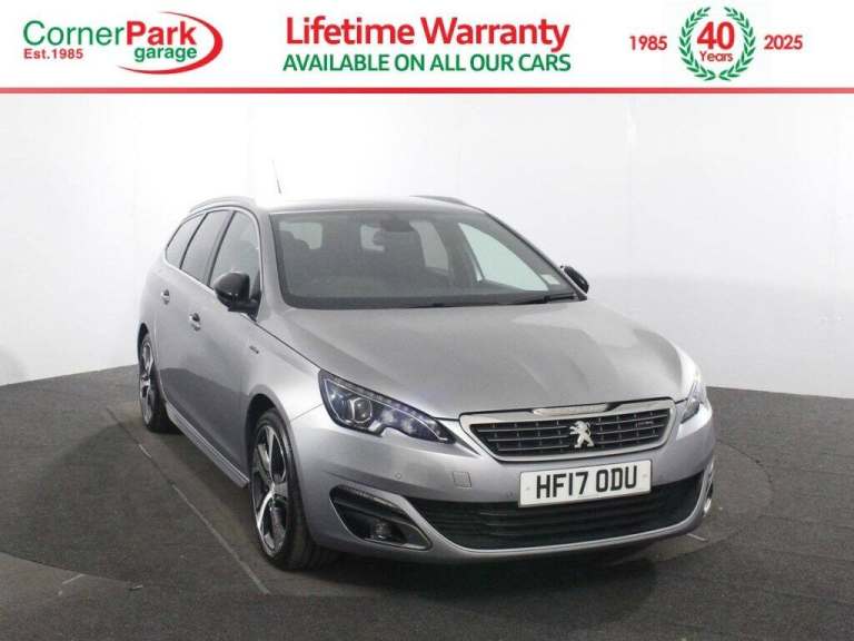 2017 Peugeot 308 SW 1.2 PureTech GT Line Estate 5dr Petrol Manual Euro 6 (s/s) (130 ps) Estate Pe...