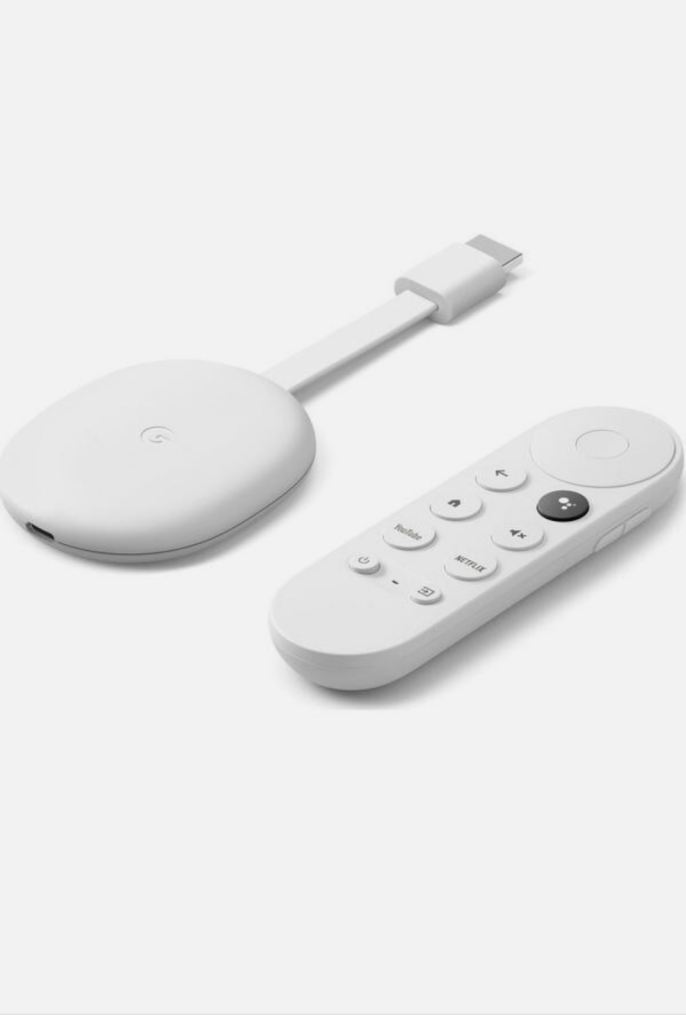 Google chromecast and remote