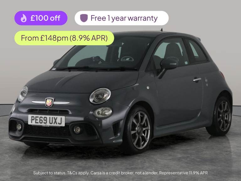 2019 Abarth 595 1.4 T-Jet 70th Hatchback 3dr Petrol Manual Euro 6 (145 ps) - SPORTS SEATS - Hatch...