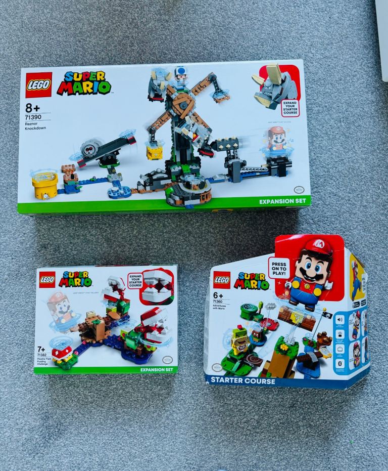 Mario Lego play sets