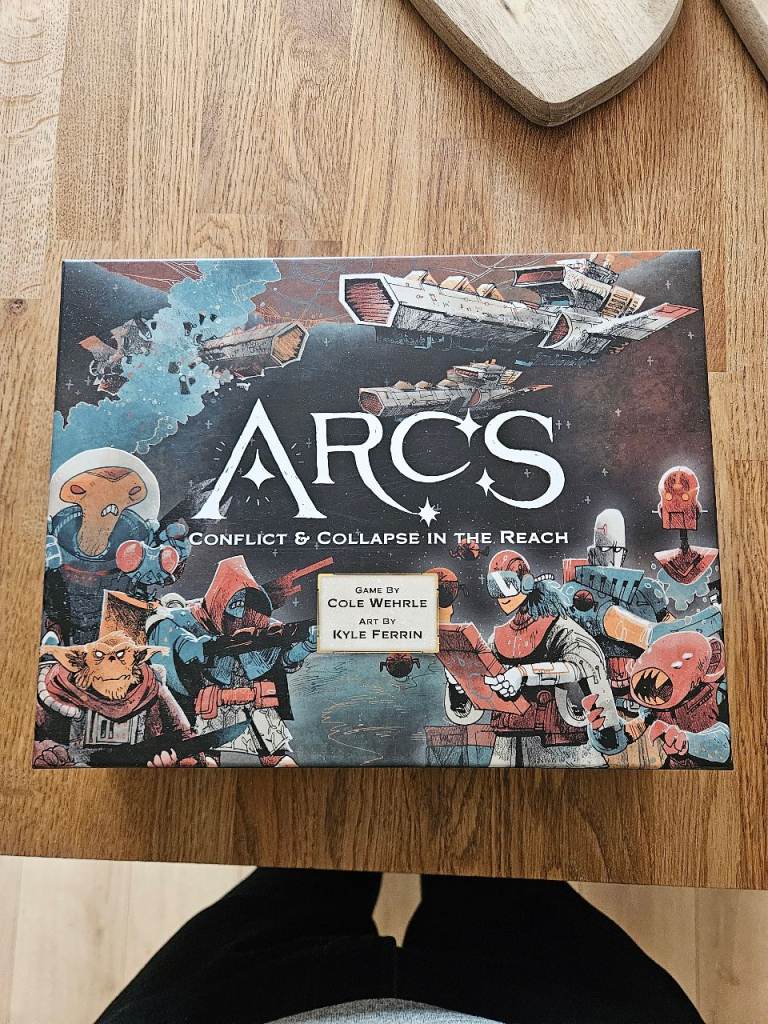 Arcs: Conflict & Collapse in the Reach Board Game - As New
