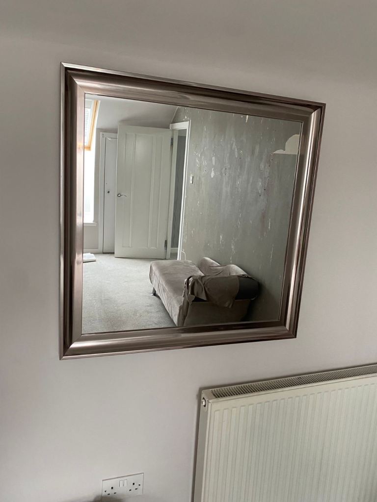 Beautiful 2/ square mirrors 
