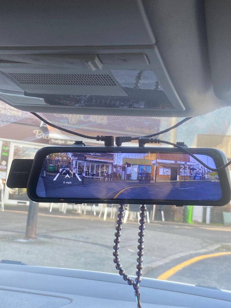 Car Dash Cam Rear View Mirror Recorder