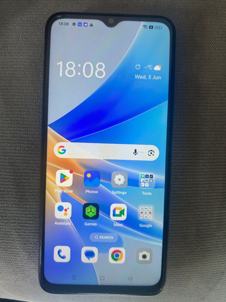 Oppo A17 5G blue unlocked like new £75 no offers can deliver for extra 