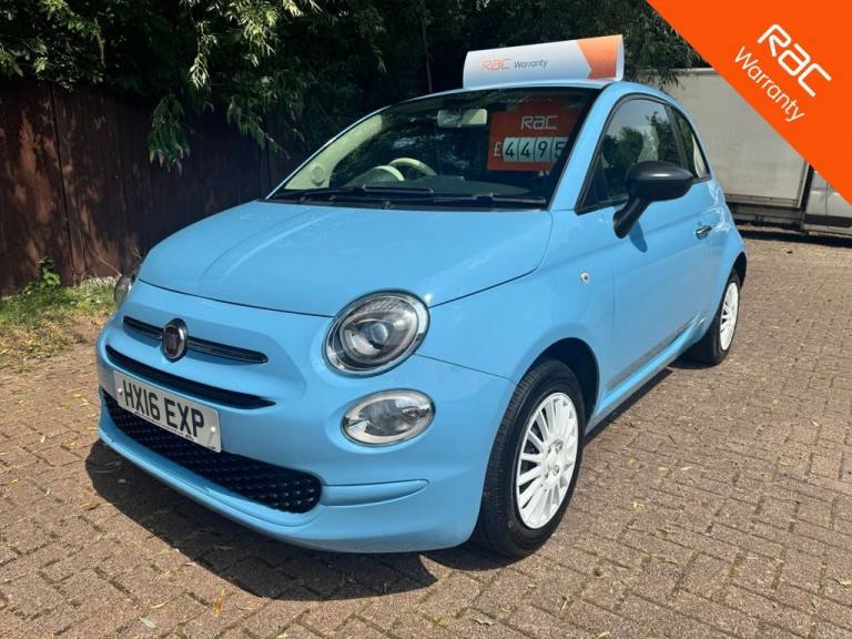 2016 Fiat 500 1.2 Pop 3dr HATCHBACK PETROL Manual
