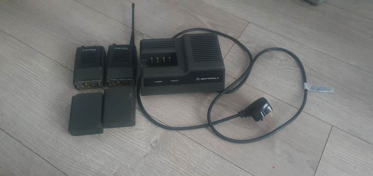 Motorola Ex suffolk Police CB Radios with Charging unit 