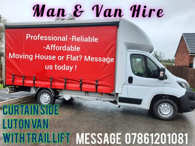 Man and van hire service 