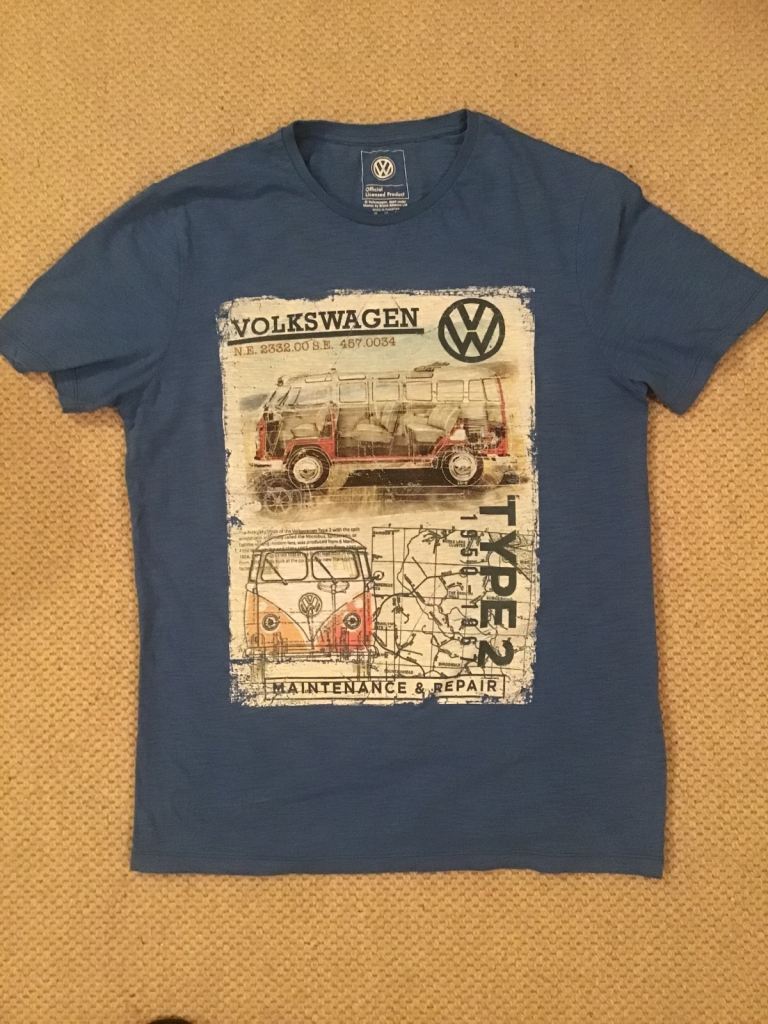 VW T Shirt Camper Type 2 MICROBUS NEW