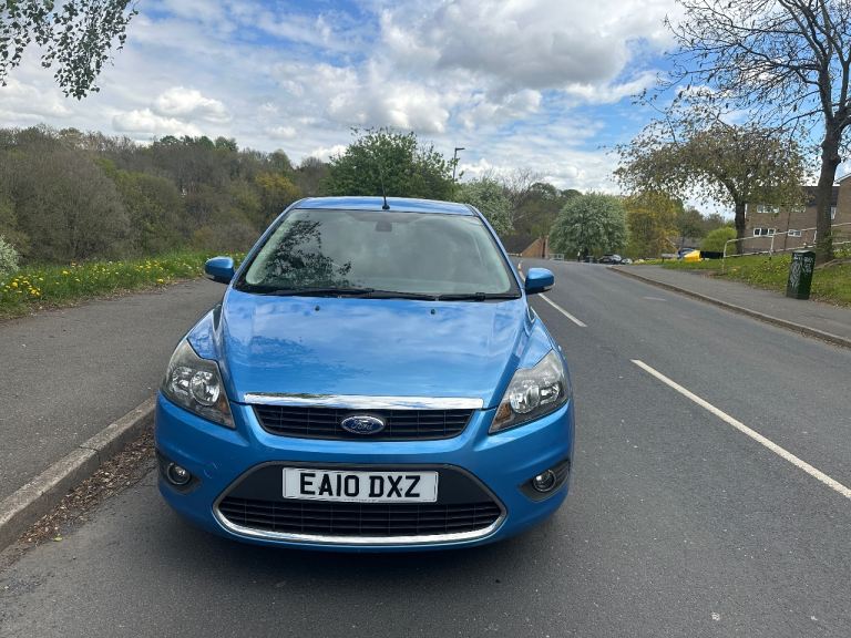 2010 FORD FOCUS 1.6 TDCI TITANIUM LONG MOT LOW MILEAGE £35 ROAD TAX 