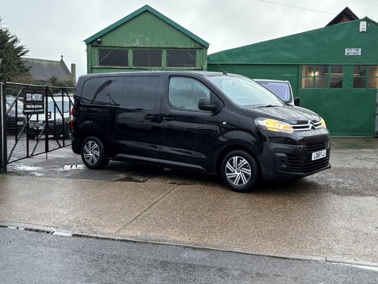 CITROEN DISPATCH 1.6 BlueHDi 1000 Enterprise M Black Manual Diesel 2018