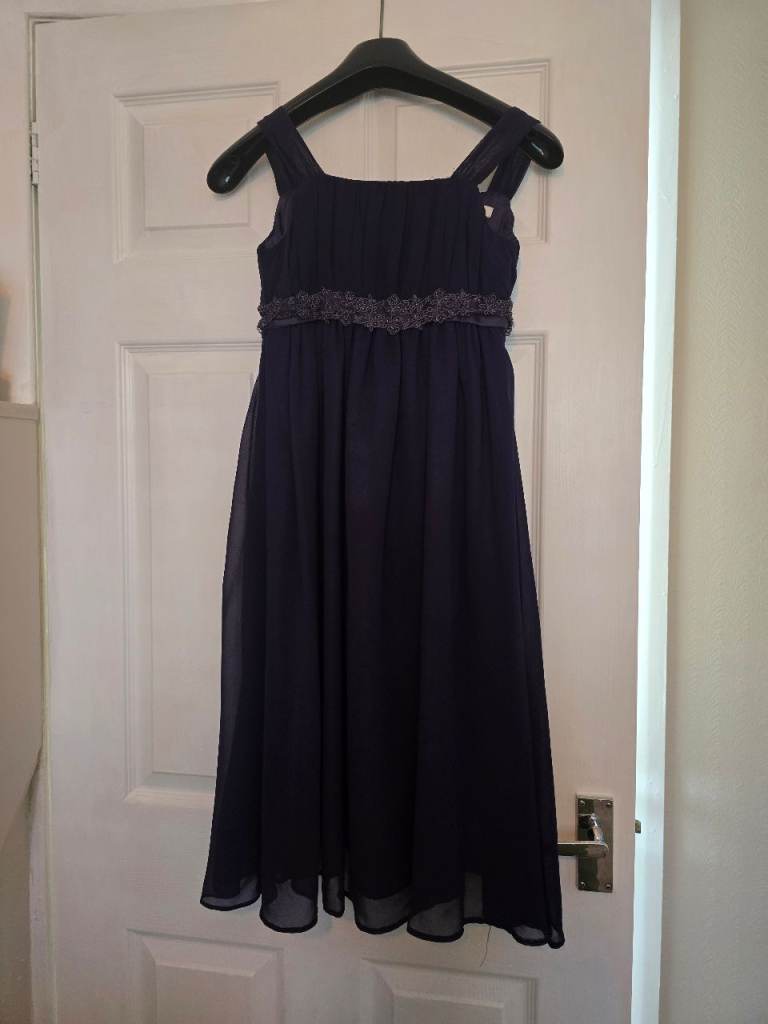 Flower girl dress purple 