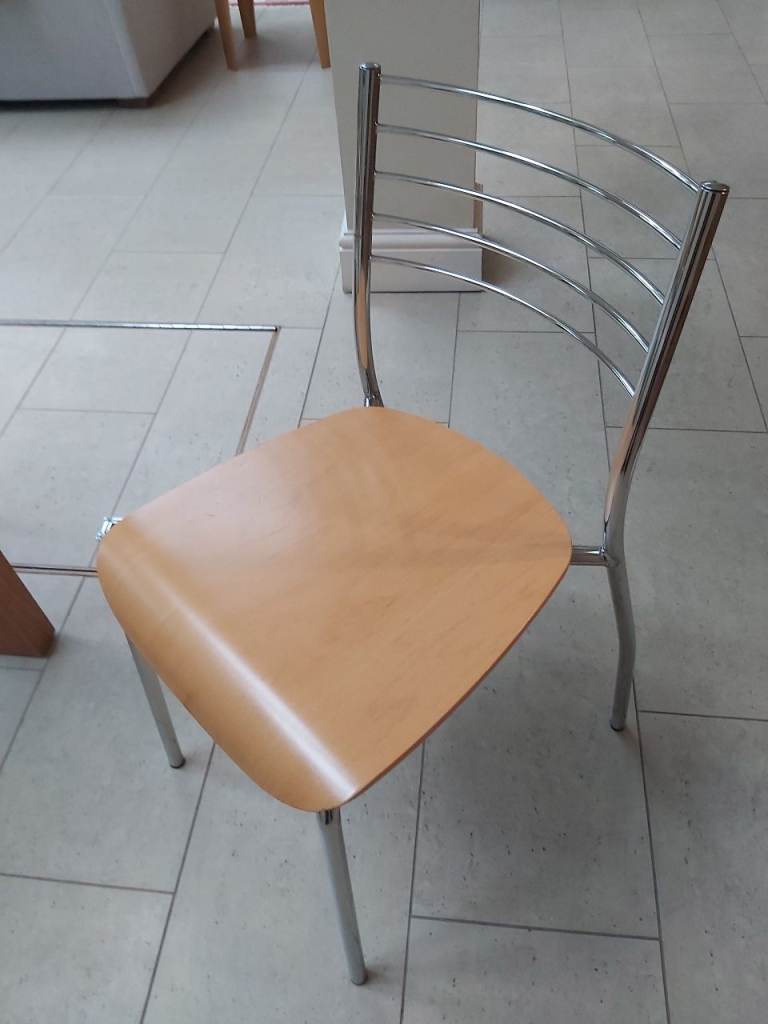Dining chairs, six available