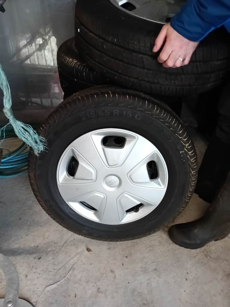 ford transit custom tyres and rims