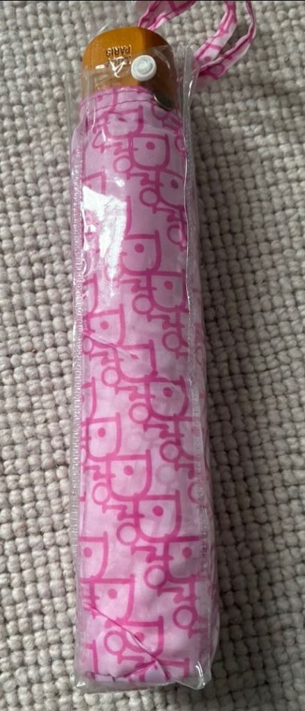 BN DIOR UMBRELLA PINK 