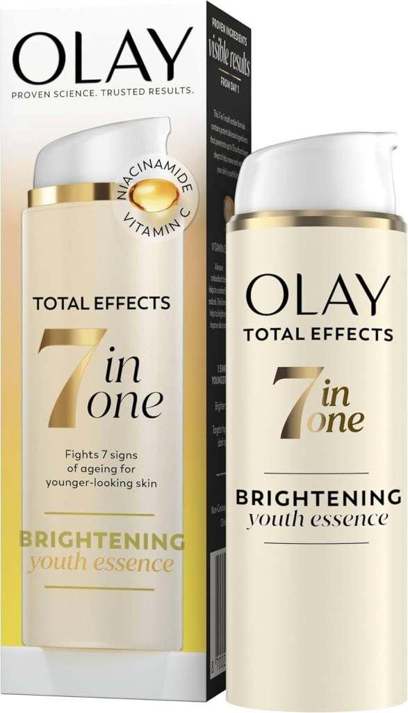 new in packaging - Olay Total Effects 7 in 1 Brightening Youth Essence