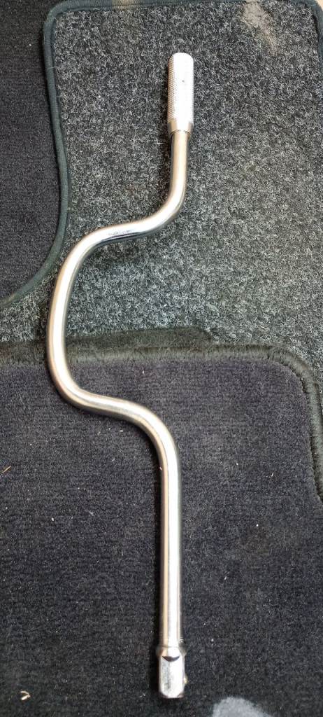 Metal Wheel Brace Wrench – Good Condition