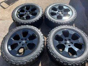 20 RANGEROVER DEFENDER ALLOY WHEELS + GENERAL GRABBER 255 60 20 OFFROAD TYRES