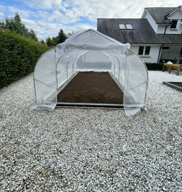 Walk-In Polytunnel Greenhouse – Multiple Sizes | Steel Frame & Weatherproof Cover | Free UK Delivery