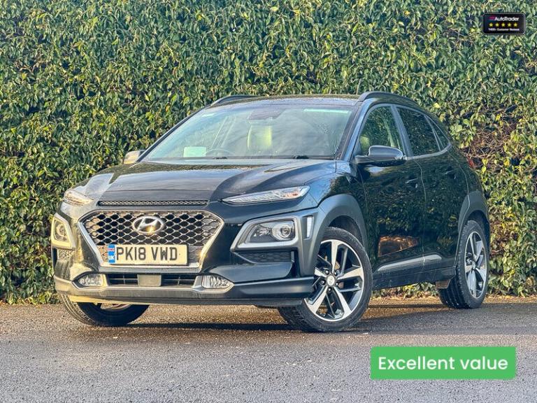 2018 Hyundai KONA 1.6 T-GDi Blue Drive Premium GT SUV 5dr Petrol DCT 4WD Euro 6 (177 ps) SUV PETR...