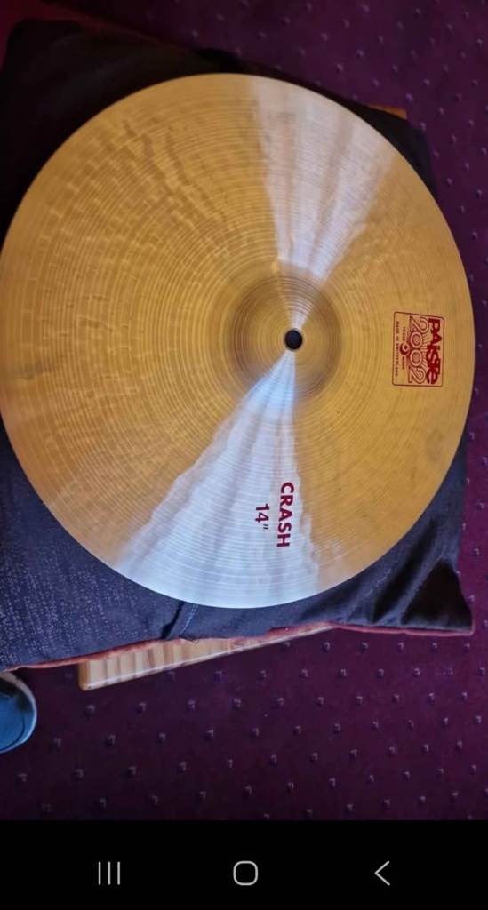 Paiste 2002 Crash Cymbal 14 inch