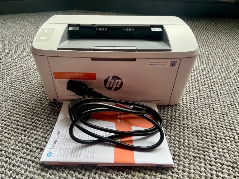 Nearly new black/white LaserJet printer 