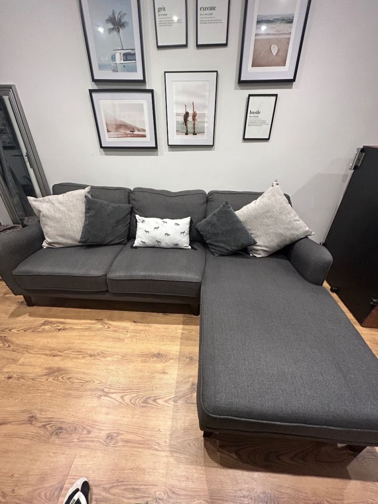 image for Free Deliver Corner Sofa L Shape Couch