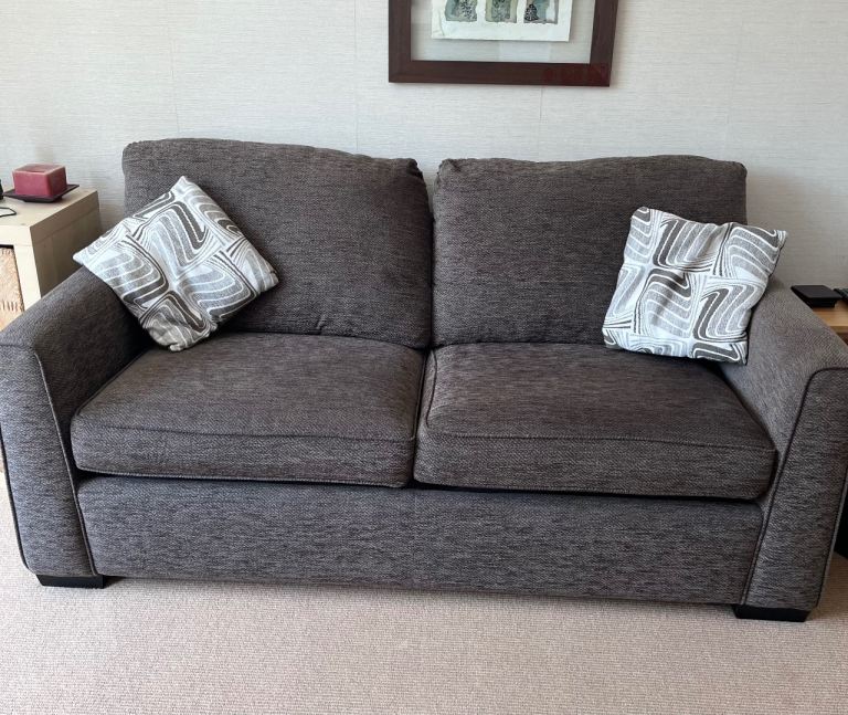 Alstons Jazz 3-Seater Double Sofa Bed (Bought from ScS) in Chocolate plain