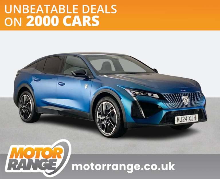 2024 Peugeot 408 1.2 PureTech GT 5dr EAT8 Coupe PETROL Automatic