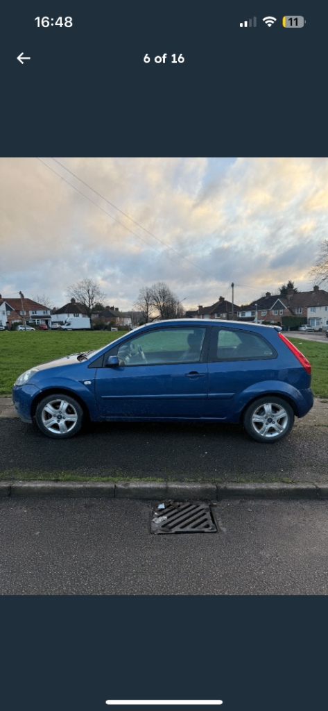 Ford fiesta mk6 shell 