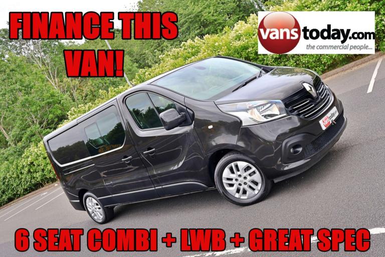 2019 Renault Trafic 1.6 Trafic LL29 Sport Nav Energy dCi 6 Seat Combi Van Combi Van Diesel Manual