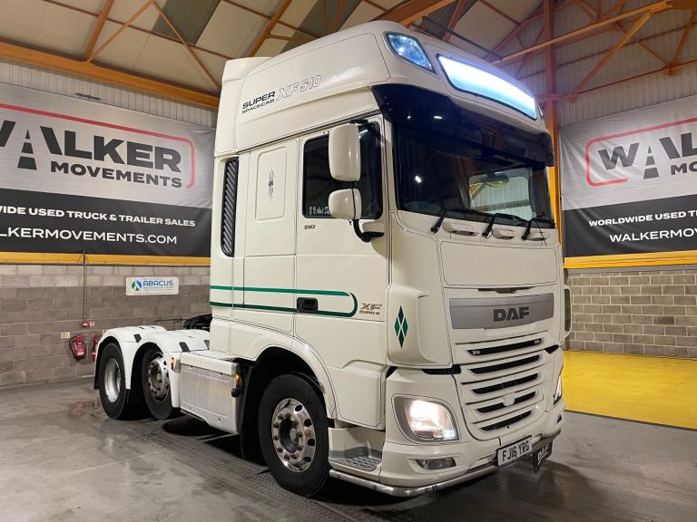 DAF XF 510 SUPER SPACE CAB *EURO 6* 6X2 TRACTOR UNIT - 2016 - FJ16 YRG