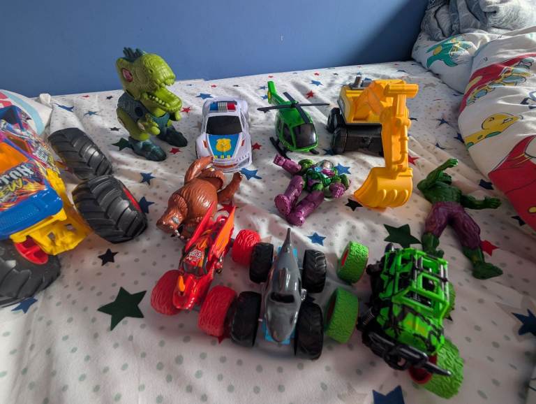 Toys and books