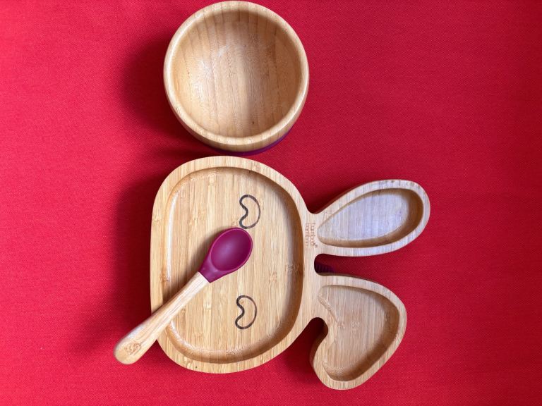 Bamboo Bamboo baby weaning set