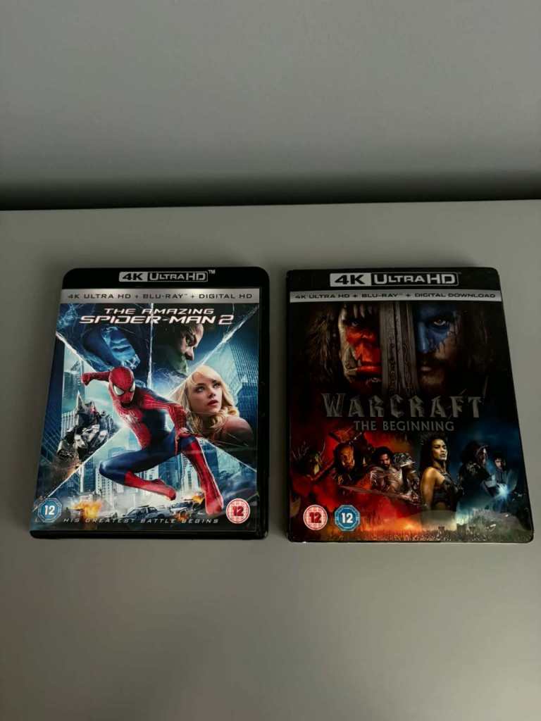 4K/BLU RAY/DVD, £50.00 for Sale in Inverness, Highland | Gumtree