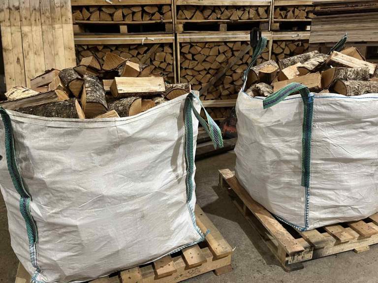 Hardwood logs / Kiln dried / Large bags / ready to burn / Dungannon / Delivery Available 