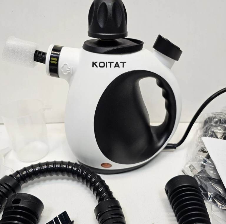 KOITAT Portable Steam Cleaner EM-307 for Sofa, Carpet, Upholstery & Grout NEW