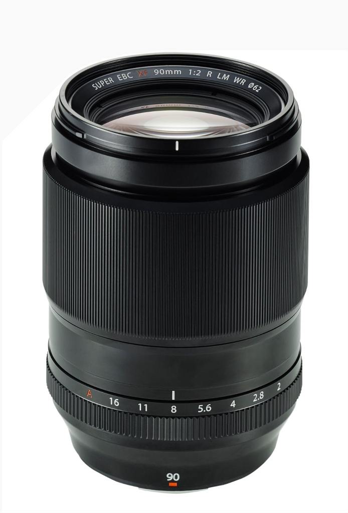 Fujifilm XF 90mm f/2 R LM WR camera lens top condition