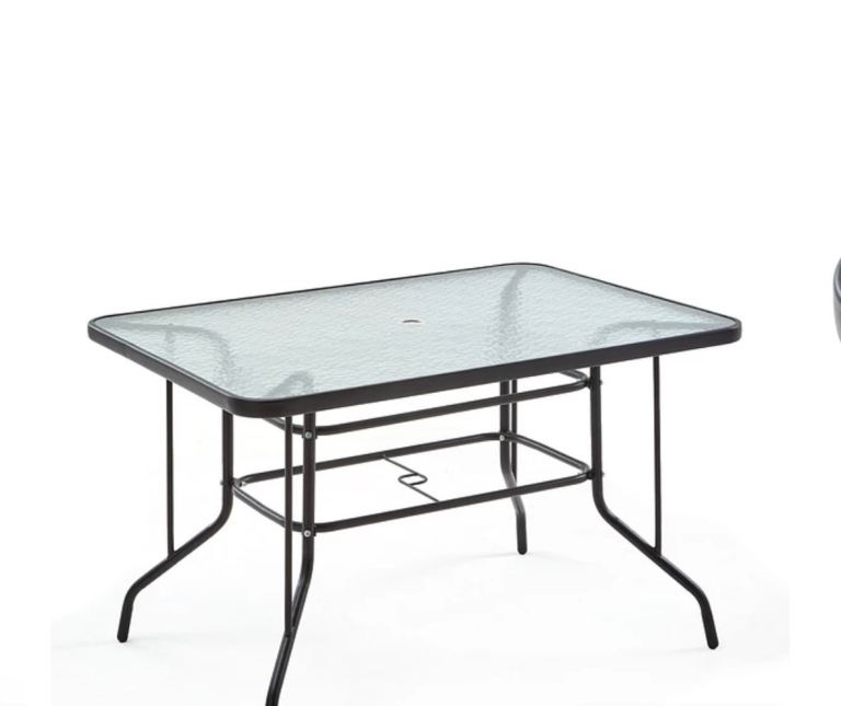 Garden 6 seater table with chairs