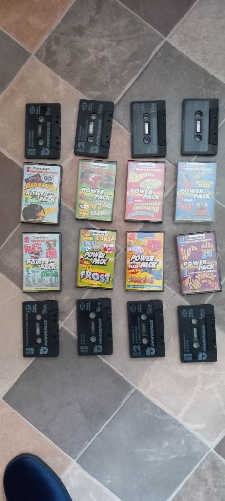 Commodore c64 computer games 53in total