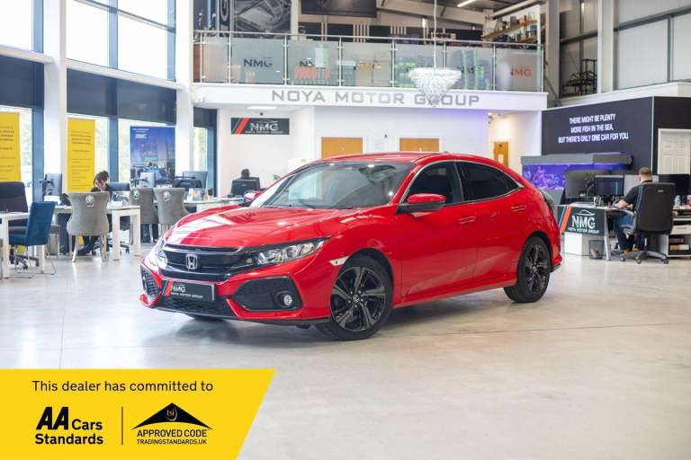 2019 Honda Civic 1.0 VTEC Turbo SR Hatchback 5dr Petrol CVT Euro 6 (s/s) (126 ps) HATCHBACK Petro...