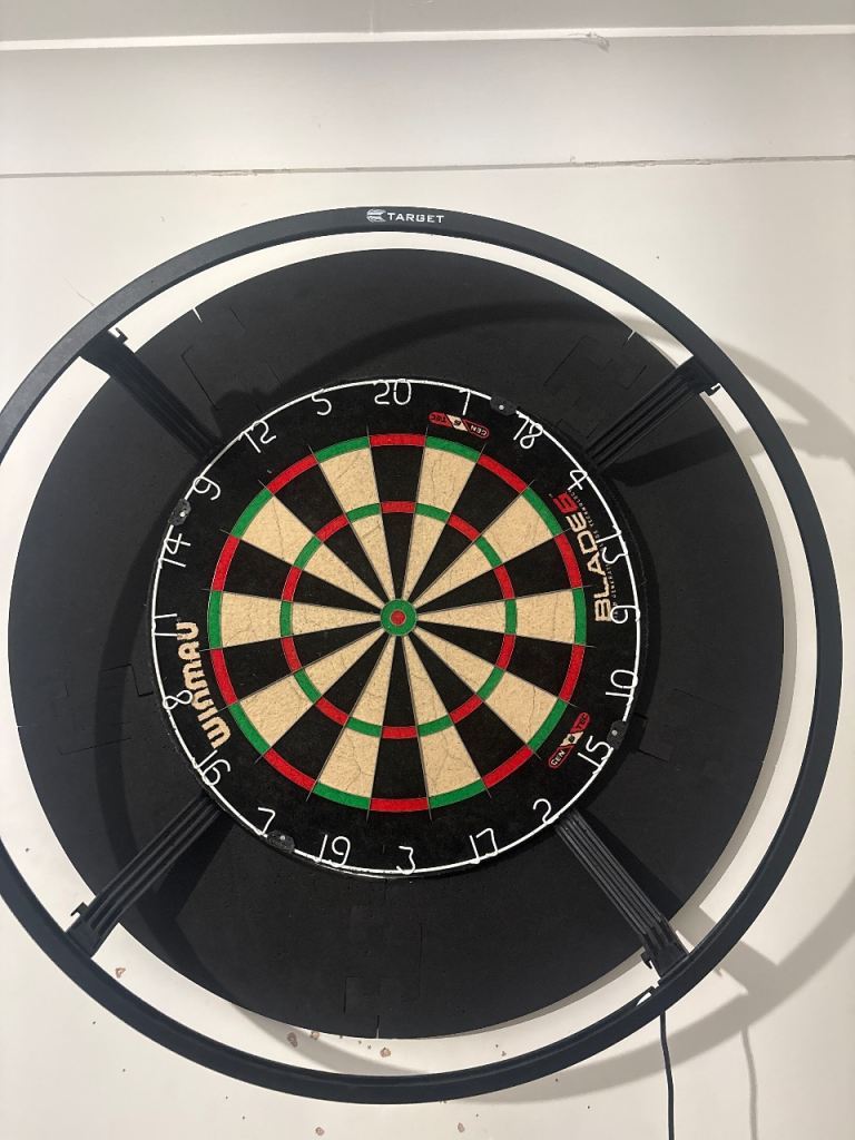 Target corona ring light (dartboard and surround can be bought as package)