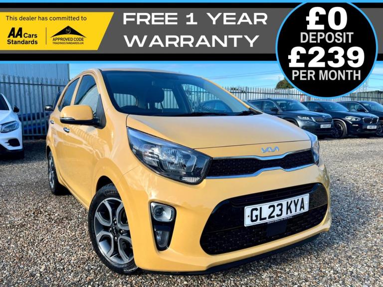 KIA PICANTO 1.0 DPi 3 Hatchback 5dr Petrol AMT Euro 6 2023