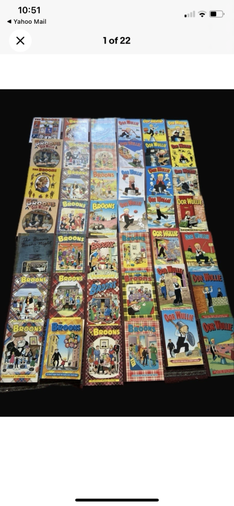 Oor Wullie / Broons collection 1976 - 2010