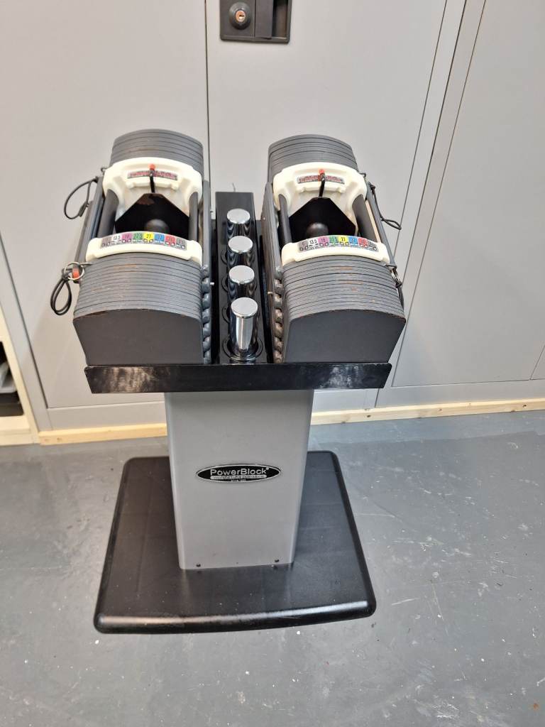 image for Adjustable Dumbbells Powerblocks