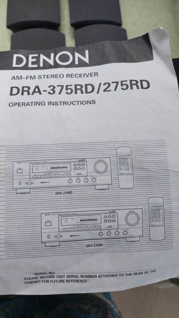 DENON AUDIO SYSTEM