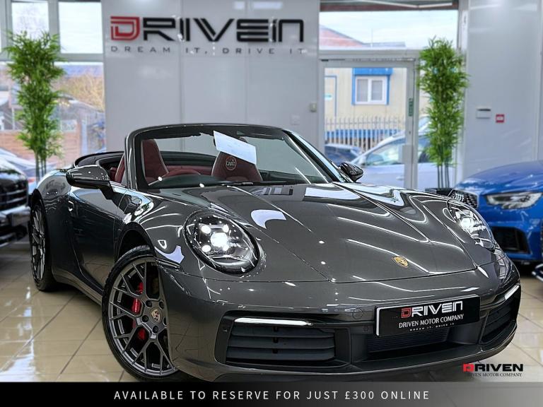 WOW! PORSCHE 911 CARRERA S 3.0 T 450BHP PDK 8 SPD AT+ CONVERTIBLE+ FREE DELIVERY