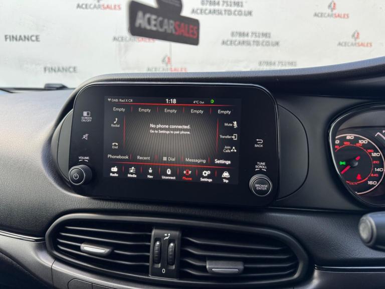 2018 Fiat Tipo 1.4 T-Jet S-Design Euro 6 (s/s) 5dr HATCHBACK Petrol Manual