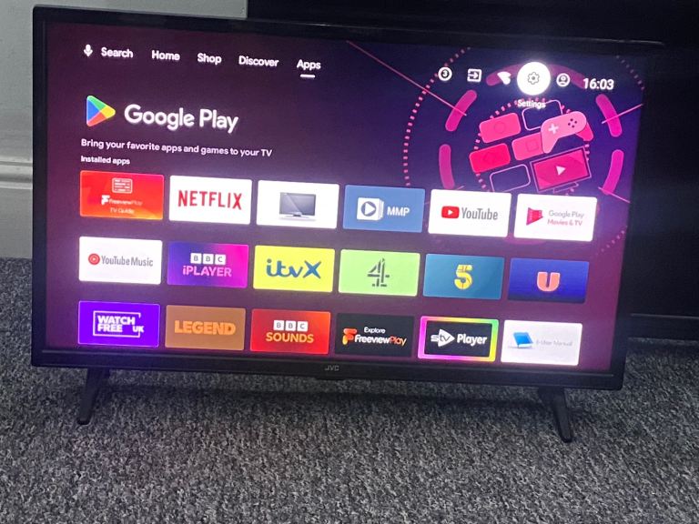 Jvc Android Smart 32” 
