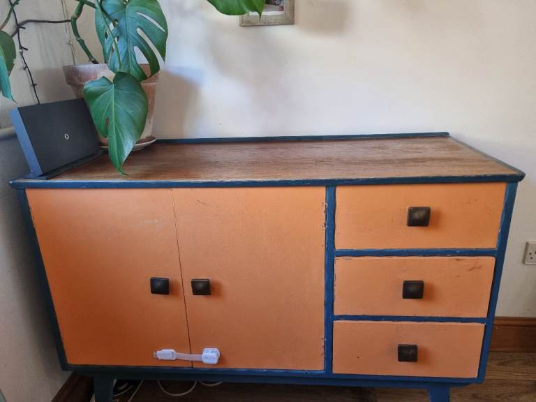 Upcycled oak sideboard